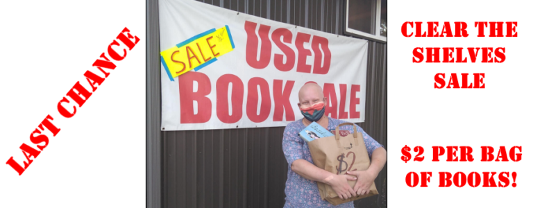 FOIL Used Book Sale — LAST CHANCE